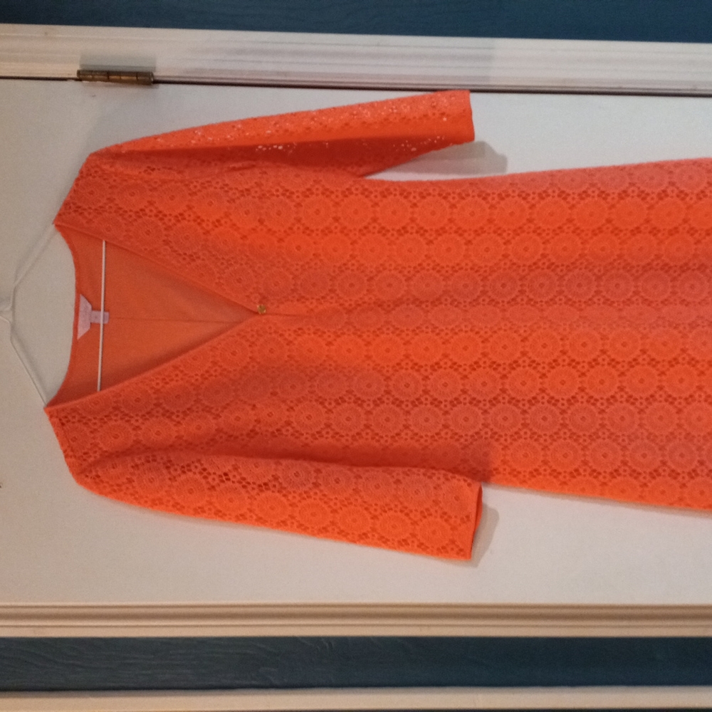 Lilly  pullizer  coral dress